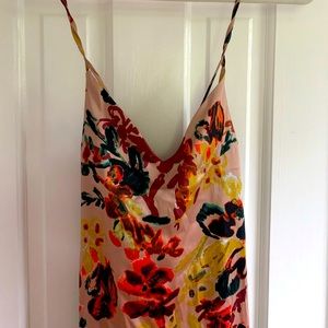 SOLD lavender midi slip dress